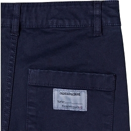 Штаны синего цвета от бренда Zadig & Voltaire