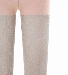 Колготки розовые с люрексом от бренда Original Marines