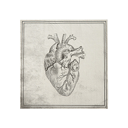 Салфетки Череп 16 шт от бренда Tim & Puce Factory