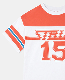 Футболка 15 от бренда Stella McCartney kids Белый