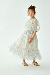 Платье Donna Blue Flower от бренда C'ERA UNA VOLTA