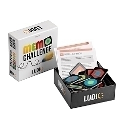 Карточная настольная игра «Мемо челлендж» от бренда LUDIC