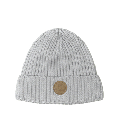 Шапка Knot merino fleece pearl grey от бренда Peppihat