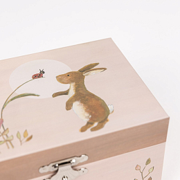 Музыкальная шкатулка "Зайчик и божья коровка" от бренда Egmont Toys