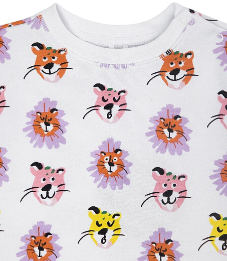 Свитшот и спортивные штаны TIGER от бренда Stella McCartney kids