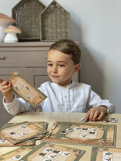 Магнитная игра судоку "Лес" от бренда Egmont Toys