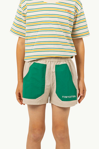 Шорты COLOR BLOCK от бренда Tinycottons