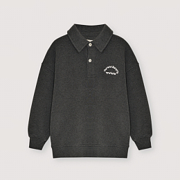 Свитшот Nico Polo Galactic Grey Melange от бренда The New Society