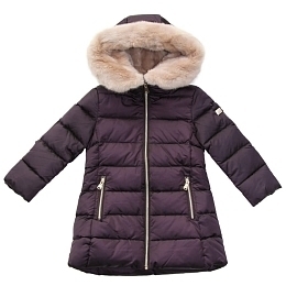 Пальто темно-фиолетового цвета от бренда Tre api