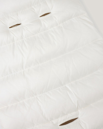 Конверт White с опушкой из натурального меха от бренда Anna Leon