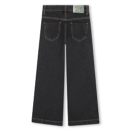 Джинсы Black с розовыми сердцами от бренда Billieblush