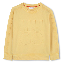 Свитшот Yellow Logo от бренда HUGO