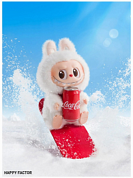 Брелок Labubu Coca Cola от бренда POP MART