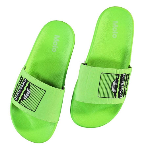 Сланцы Zhappy Scuba Green от бренда MOLO