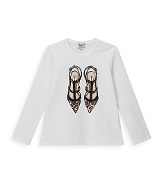 Лонгслив с принтом туфель от бренда Original Marines