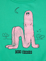 Свитшот Long Puff от бренда Bobo Choses