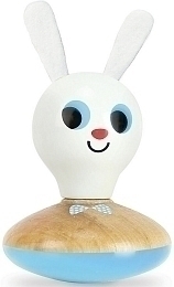 Неваляшка-погремушка Кролик от бренда Vilac