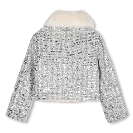 Куртка Silver в пайетках от бренда Billieblush