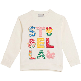 Свитшот Color Stella Logo от бренда Stella McCartney kids