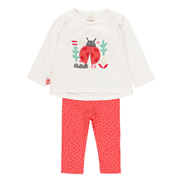 Лонгслив Ladybug и леггинсы от бренда Boboli