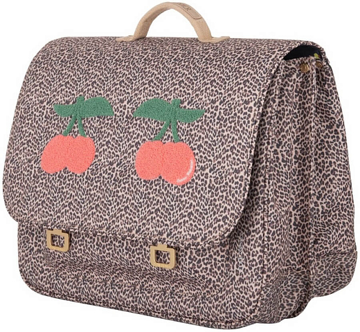 Портфель Maxi Leopard Cherry от бренда Jeune Premier