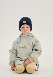 Шапка Knot merino fleece night blue от бренда Peppihat