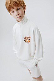 Свитшот VibeSet White от бренда Stormies