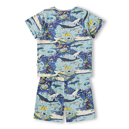 Пижама Luvis Pixel Sea от бренда MOLO