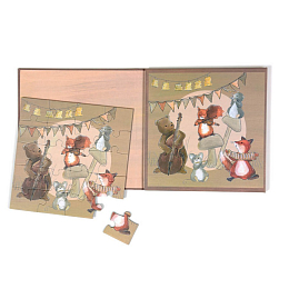 Пазлы на магнитах "Музыканты" от бренда Egmont Toys