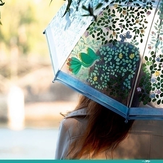 Большой зонтик «Дикие птицы» от бренда Djeco