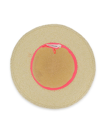 Шляпа с декором MULTICO от бренда Billieblush