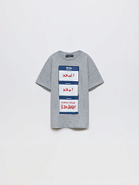 Футболка Grey My Name Is от бренда Stormies Серый