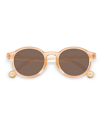 Очки JUNIOR Oval Sunglasses-Breakfast Art-Apricot от бренда Olivio and Co