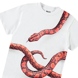 Футболка Rubin Red Snake от бренда MOLO Белый