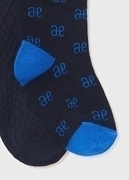 Носки темно-синего цвета от бренда Abel and Lula