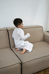 Костюм брючный PJM White от бренда GNGA