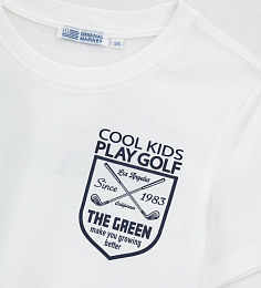 Футболка Cool Kids от бренда Original Marines Молочный
