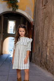 Платье Raffaella Blue Stripes от бренда C'ERA UNA VOLTA