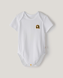 Набор боди в рубчик с коротким рукавом от бренда Anna Leon