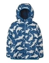 Куртка с рисунком акул от бренда Frugi