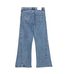 Джинсы-клеш синего цвета от бренда Original Marines