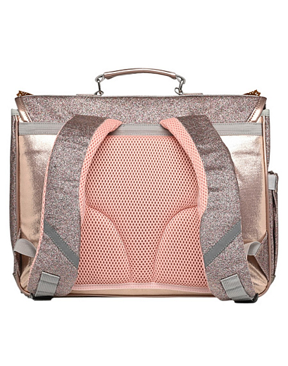 Портфель Medium Froufous Glitter Cooper Pink от бренда Caramel et Cie