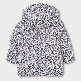Куртка двусторонняя Pink Flora print от бренда Boboli