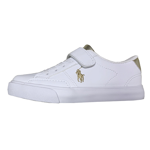 Кеды WHITE TUMBLED от бренда Polo Ralph Lauren