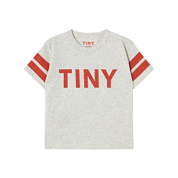 Футболка Grey-Red от бренда Tinycottons Серый
