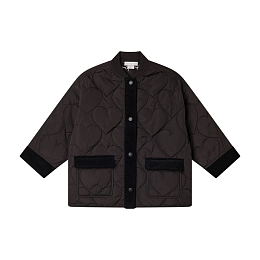 Куртка стеганная Hearts от бренда Stella McCartney kids