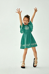 Платье Coco Emerald Green от бренда C'ERA UNA VOLTA