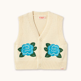 Жилет Blue roses от бренда Tinycottons