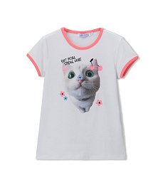 Футболка Soft Petals от бренда Original Marines Разноцветный Белый