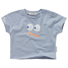 Футболка Smiley mini от бренда Sproet & Sprout Голубой